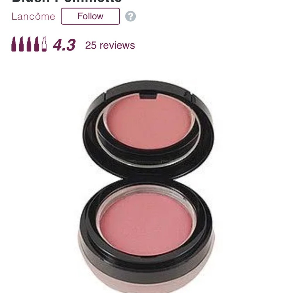 Lancôme Pommette blush in Rose Impatient